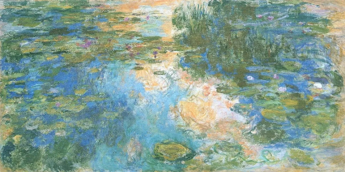 The Water-Lily Pond 1896 by Claude Monet