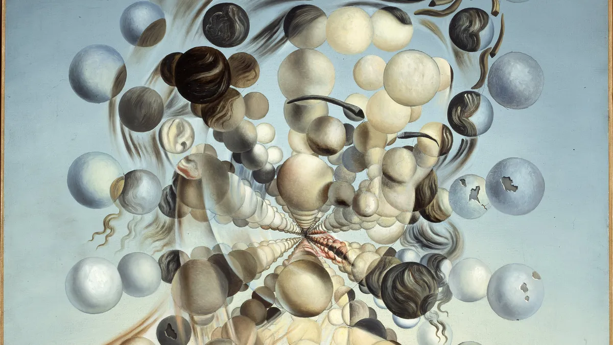 Galatea of the Spheres by Salvador Dalí