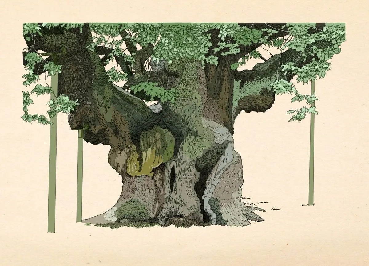 Squirrel Working away