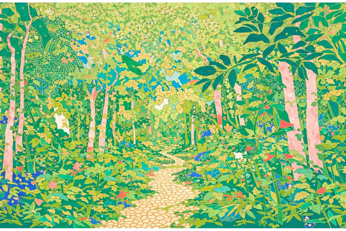 A riff on Tullawallal Circuit by Rachel Gaffney Dawson - go buy her art!