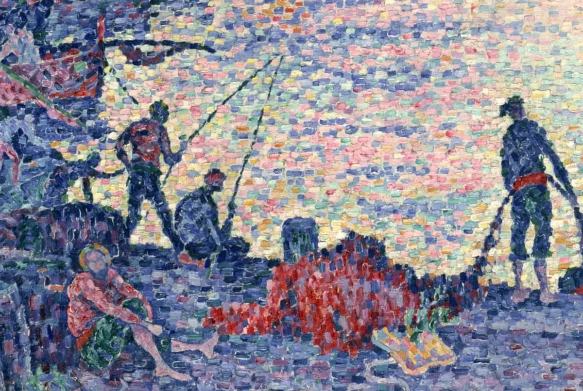 The Port of Saint-Tropez by Paul Signac