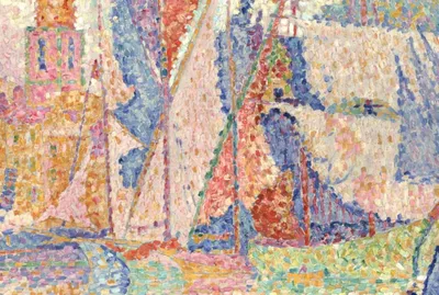 The Port of Saint-Tropez by Paul Signac