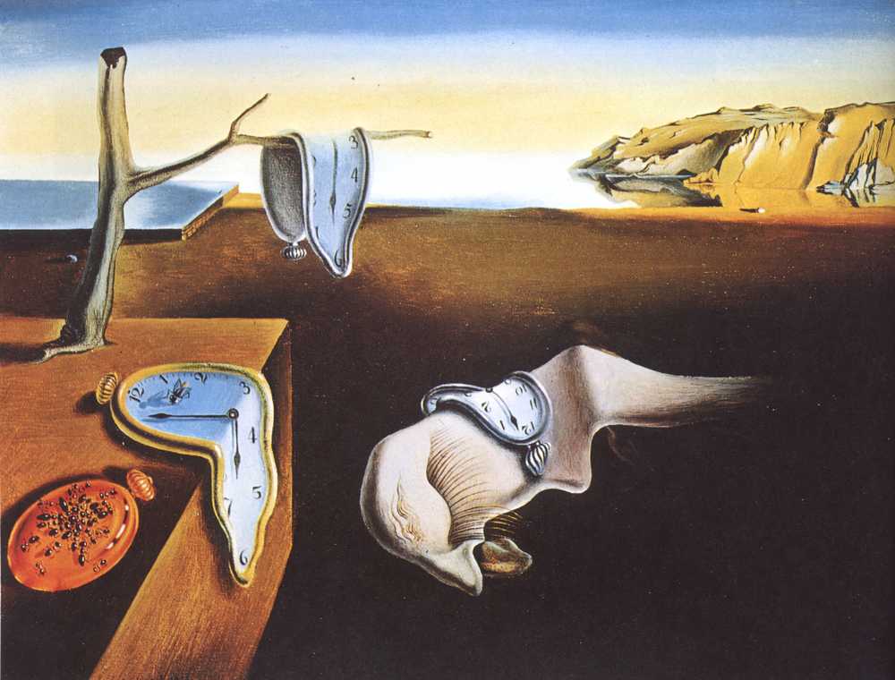 The Persistence of Memory by Salvador Dalí